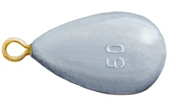 Plombs poire anneau laiton