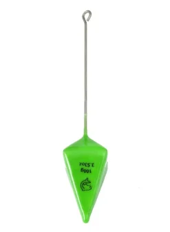 Plombs Portugais + tige Plastifiés Lemer Vert Fluo