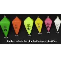 Plombs Portugais Plastifiés Lemer Jaune