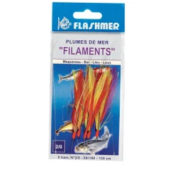 Plume de Mer Flashmer Filaments 7 Hameçons 3/O