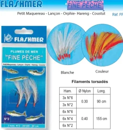 Plumes de Mer Flashmer Fine Peche 6 X N°2