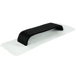 Poignée noire Nylon paddle kayak PVC Blanc