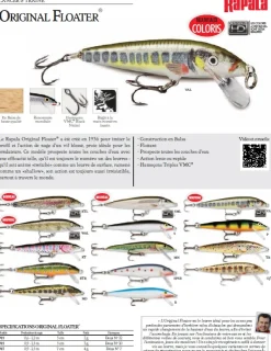 Poisson nageur Rapala Original Flottant 7 cm 4 g