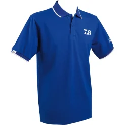 Polo à manches courtes Daiwa bleu navy