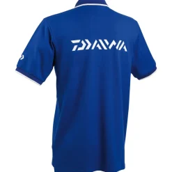 Polo à manches courtes Daiwa bleu navy