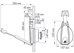 Pompe de cale manuelle Plastimo 925 sans by-Pass