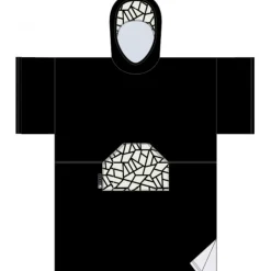 Poncho de bain Madness | Black Mozaic