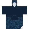 Poncho de bain Madness | Navy Swirl