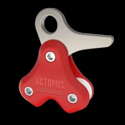 Poulie d'apnée Octopus Freediving Classic Pulling Systeme Rouge