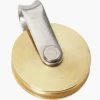 Poulie laiton Barton anneau fixe pour câble 5 mm