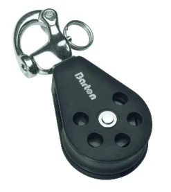 Poulie simple barton mousqueton