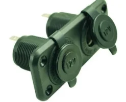 Prise allume cigare double Hubbell  - 12V