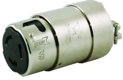 Prise de bord femelle Hubbell - 63A - 230V - 2P+T