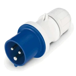 Prise de quai mâle  Plastimo - 16A - 230V - 2P+T - IP44