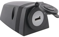 Prise Osculati USB et carénage pour fixation sur plan