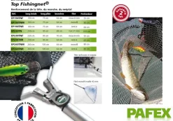 Épuisettes Pafex Top Fishingnet