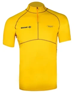 Rash Guard Beuchat Atoll - Homme - Jaune plongée