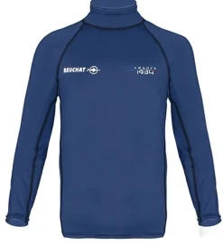 Rash Guard lycra enfant Beuchat Atoll - Junior - Ultra Bleu