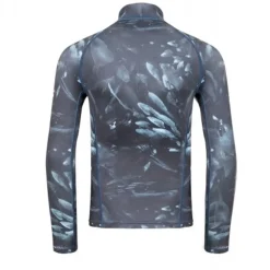 Rashguard lycra enfant Snorkeling Beuchat Atoll Seaweed Junior