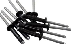 Rivet aveugle alu tête bombée noir aluminum 3/16"
