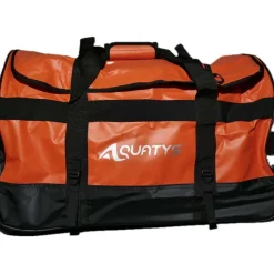 Sac à roulettes Aquatys roller 110 L - orange/noir