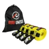 Sangle d'arrimage Surf United par 4 Jaune 4M X 25MM