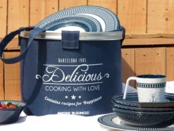 Set vaisselle Marine Business - Collection Sailor Soul - 24 Pièces