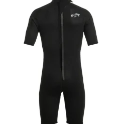 Shorty enfants Billabong Intruder back zip 2 mm - Black