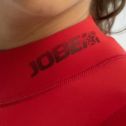 Shorty enfants Jobe Boston 2mm Back Zip Rouge