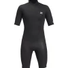 Shorty homme Billabong Intruder back zip 2 mm - Noir