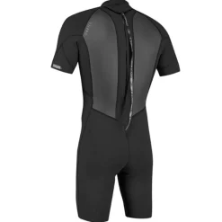 Shorty Homme manches courtes O'neill Reactor 2 mm back zip Noir