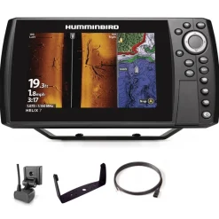 Sondeur GPS Humminbird Hélix 7 G4N CHIRP MEGA SI + Sonde 140/240/455/800/1200 KHz