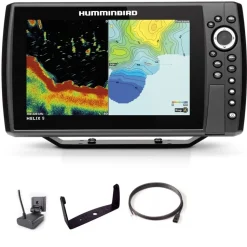 Sondeur GPS Humminbird Hélix 9 G4N CHIRP DS 2D + Sonde 140/240 KHz