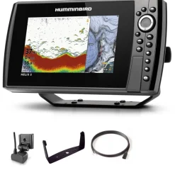 Sondeur GPS Humminbird Hélix 8 G4N  CHIRP XD 2D + Sonde 50/200 KHz