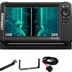 Sondeur GPS Lowrance Eagle 9 CHIRP Tripleshot + Sonde 83/200/455/800 KHz