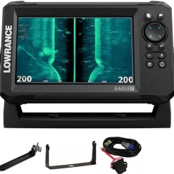 Sondeur GPS Lowrance Eagle 7 CHIRP Tripleshot + Sonde 83/200/455/800 KHz
