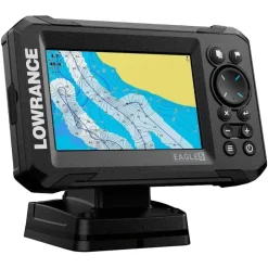Sondeur GPS Lowrance Eagle 5 CHIRP Splitshot + Sonde 455/800 KHz