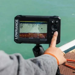 Sondeur GPS Lowrance Eagle 5 CHIRP HDI + Sonde 50/200/455/800 KHz