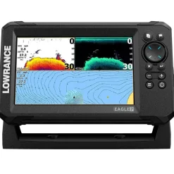 Sondeur GPS Lowrance Eagle 7 CHIRP HDI + Sonde 83/200/455/800 KHz