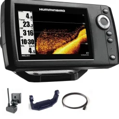 Sondeur Humminbird Hélix 5 DI G2 + Sonde 200/455/800 KHz