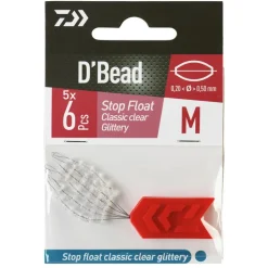 Stop float Daiwa D-Bead transparent