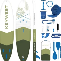 Sup Paddle Gonflable Key West Classic Air 11.0 Iguana Full Pack