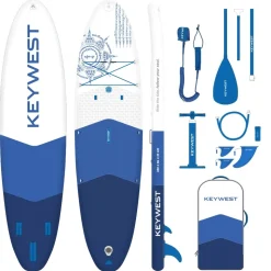 Sup Paddle Gonflable Key West Classic Air 11 Saphir