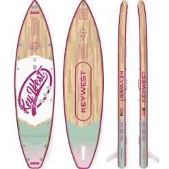 Sup Paddle Gonflable Key West Deluxe Crepuscula 10.6 EXPOSITION PLANCHE NUE GRADE A
