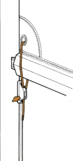 Taquet d'étarquage Clamcleat CL704