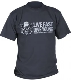 Tee-Shirt Uwahu Live Fast Dive Young