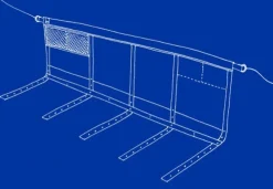 Toile Blue Performance anti-roulis