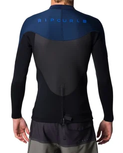 Top néoprène homme Rip Curl Omega Layer 1.5 mm - Navy
