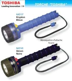Torche Toshiba Bleue krypton K-137