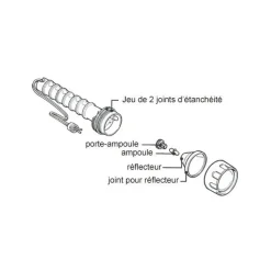 Torche Toshiba Noire Xenon BK-145